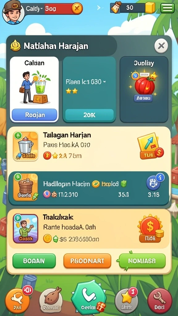 Tampilan antarmuka yang intuitif dan menarik.