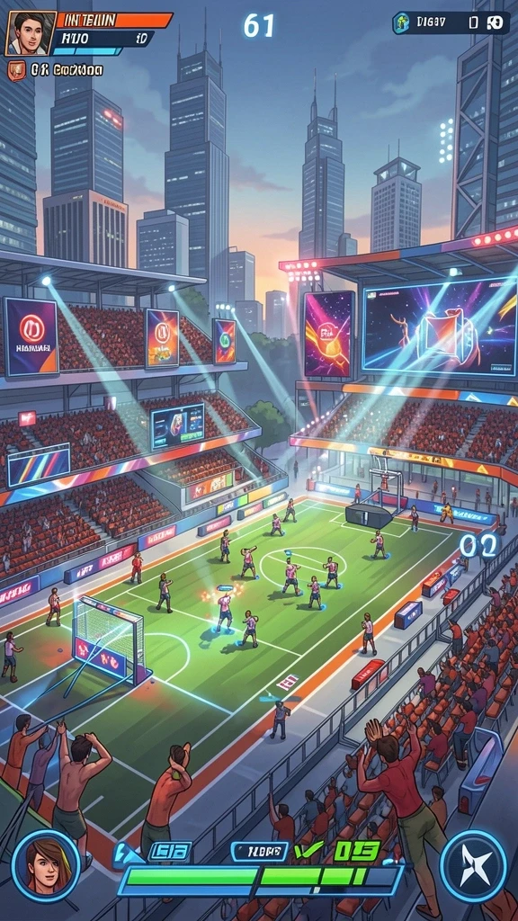Gambaran gameplay yang seru dan menantang.