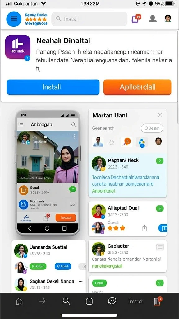Tampilan antarmuka yang menarik dan mudah digunakan.
