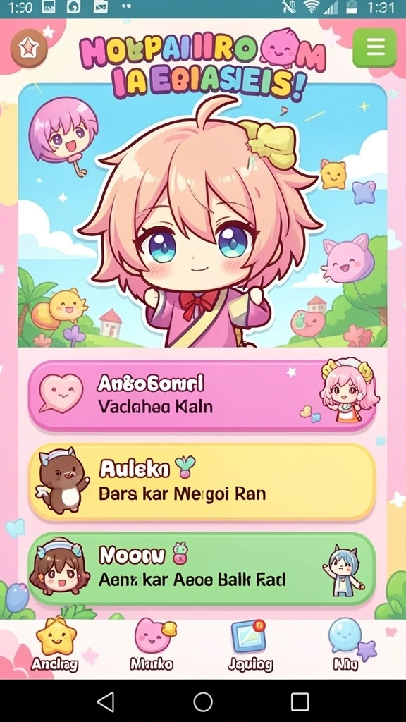 Screenshot menampilkan karakter utama dari DRAGON777.