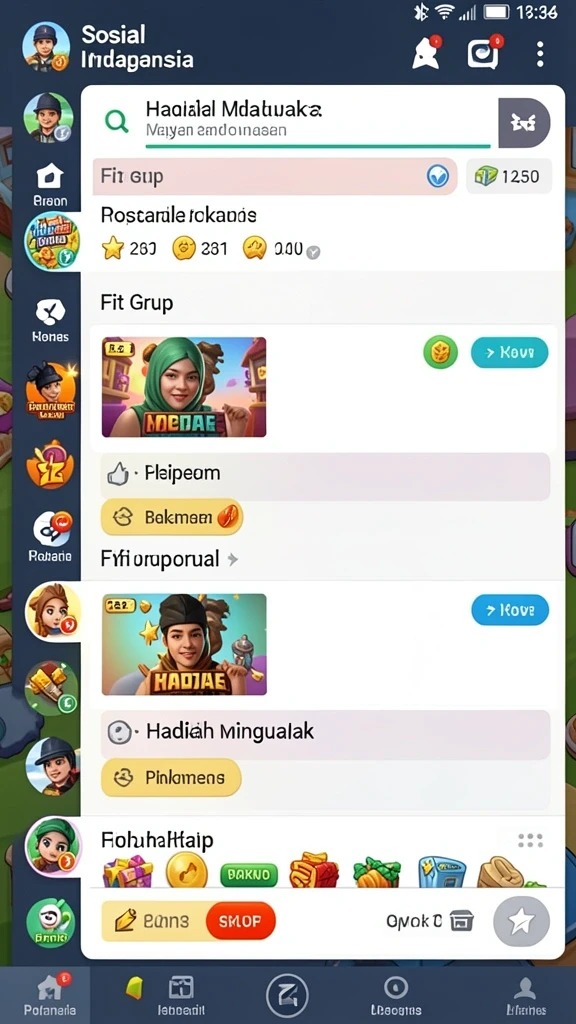 Komunitas aktif yang siap membantu dan berinteraksi.
