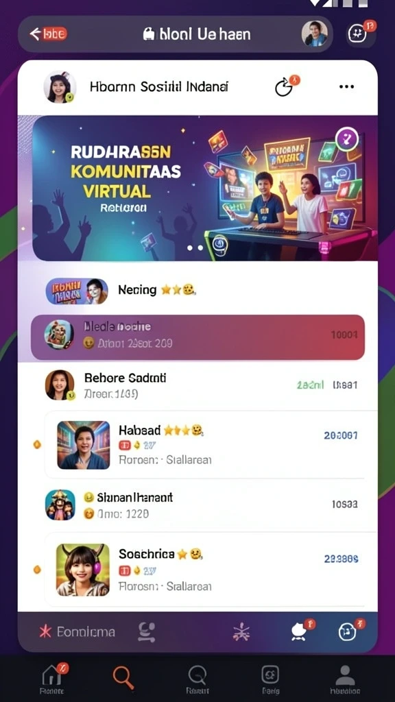 Screenshot memperlihatkan dunia fantasi yang menawan.