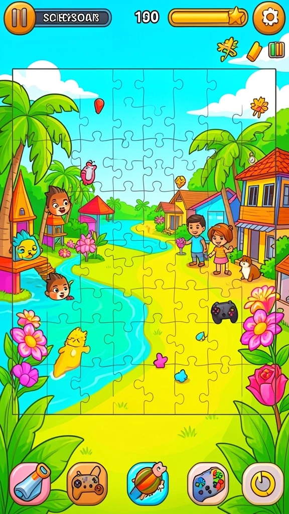 Screenshot menunjukkan fitur multiplayer yang seru.