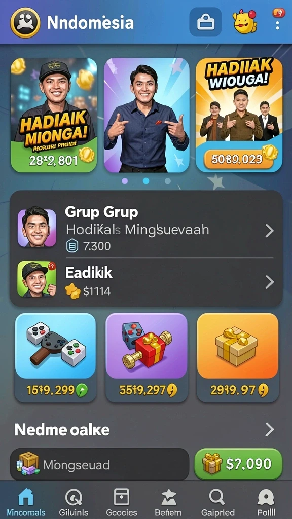 Misi seru yang meningkatkan tantangan di setiap level.
