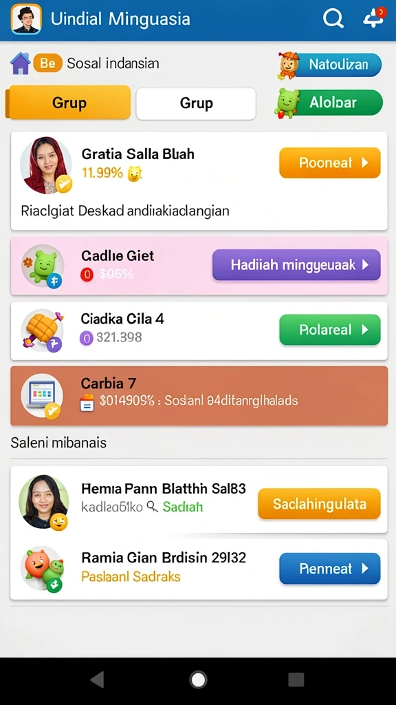 Grafik yang memukau dalam permainan slot.