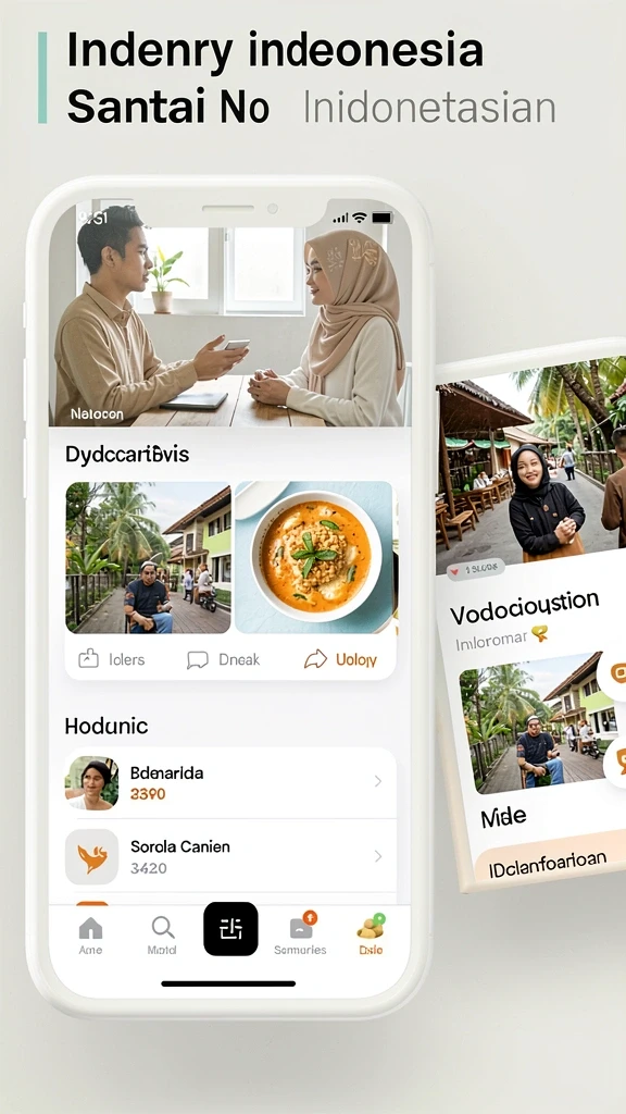 Ilustrasi dari fitur komunitas yang aktif dan menyenangkan.