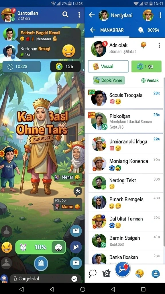 Highlight fitur kustomisasi karakter yang menarik.