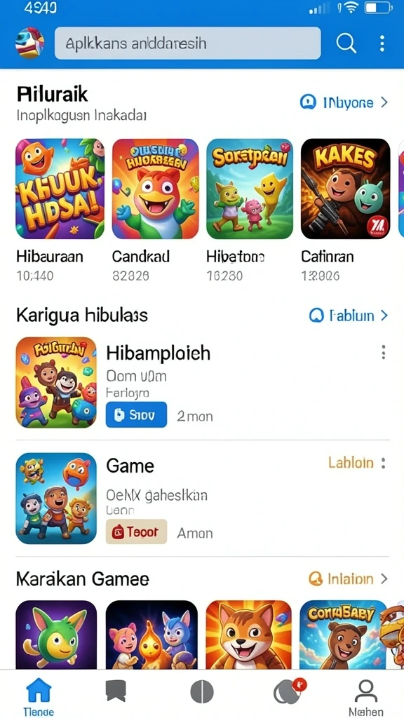 Menu pilihan permainan togel yang lengkap.