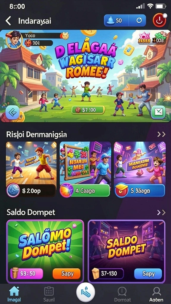 Grafis indah yang membuat setiap detail terlihat jelas.