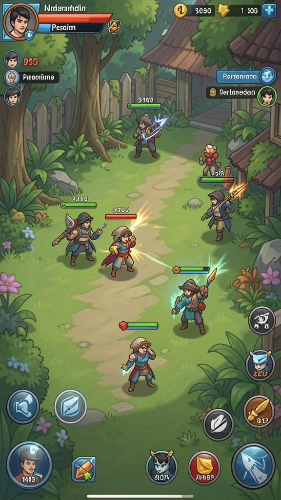 Tangkapan layar memperlihatkan karakter baru dalam game JKTJKT.