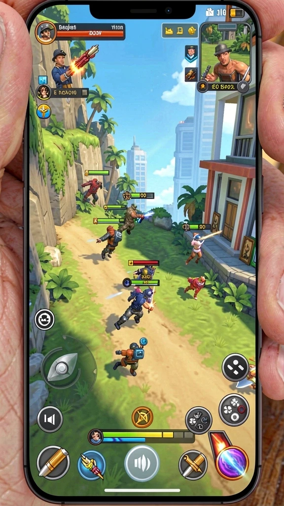 Fitur multiplayer yang memungkinkan permainan bersama teman.