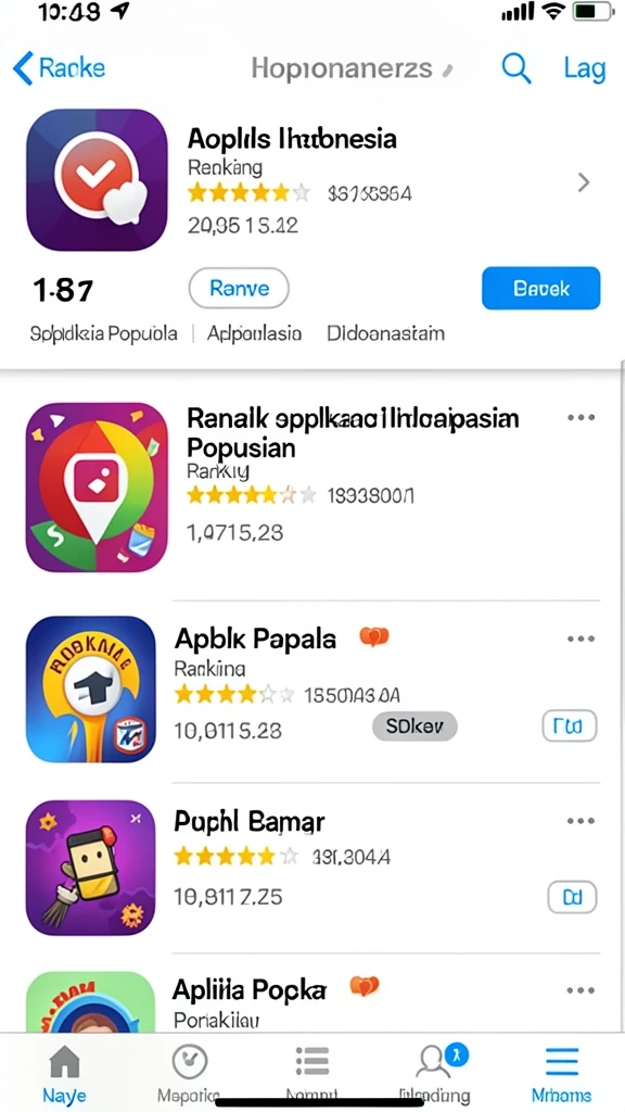 Tampilan antarmuka yang menarik dan user-friendly.