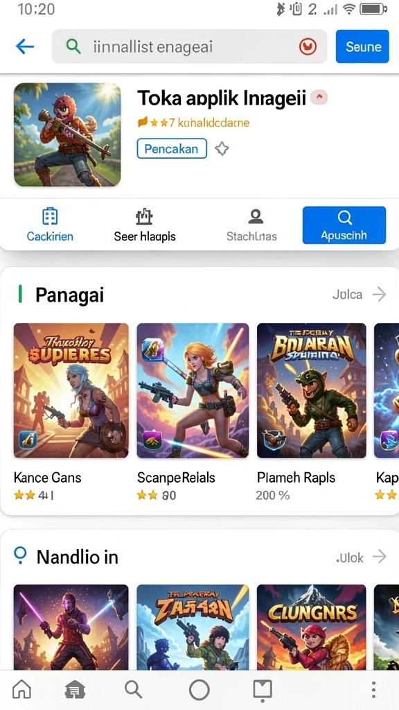 Tampilan antarmuka yang menarik dan mudah dinavigasi.