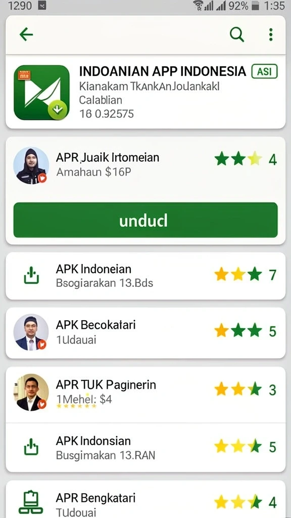 Tampilan sederhana dan mudah dipahami.
