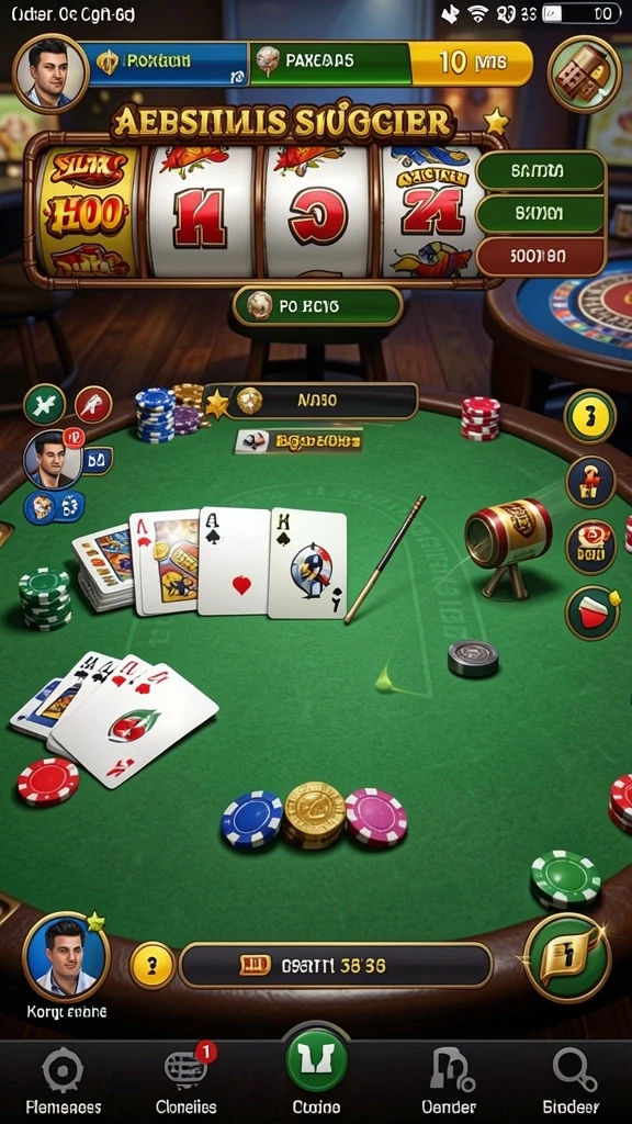 Fitur live casino yang memberikan pengalaman bermain nyata.