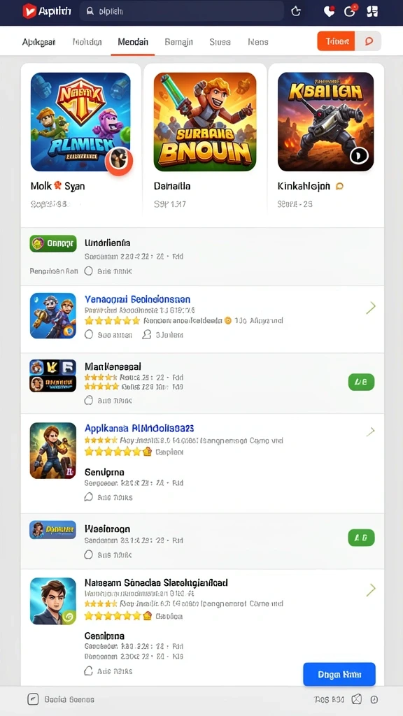 Tampilan antarmuka yang user-friendly dan menarik.