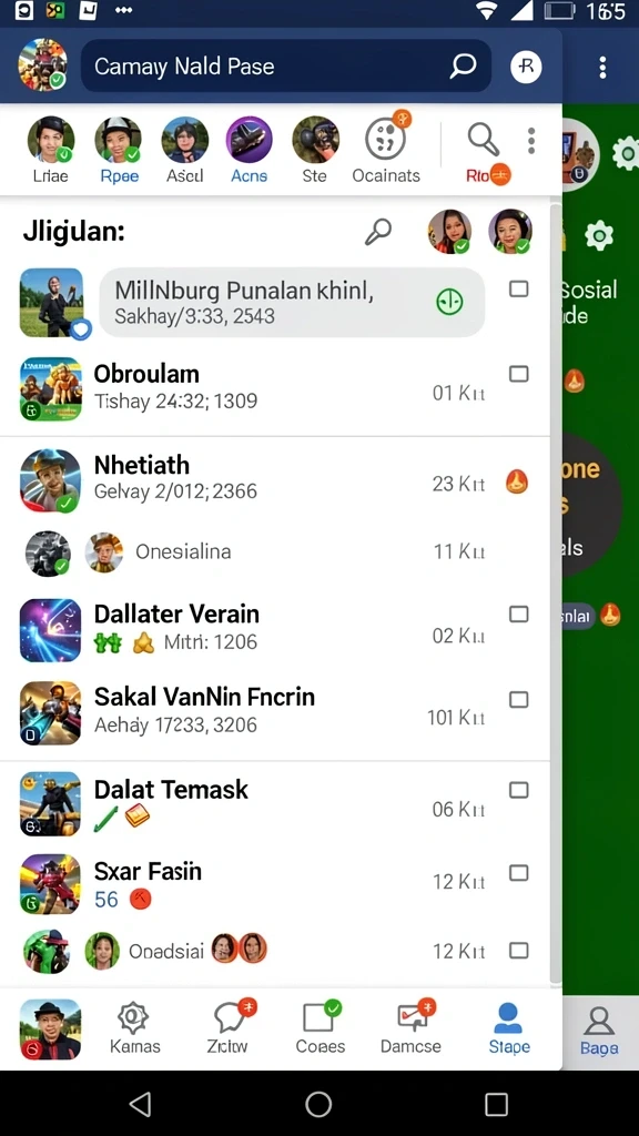 Berbagai pilihan permainan slot dengan tema unik.