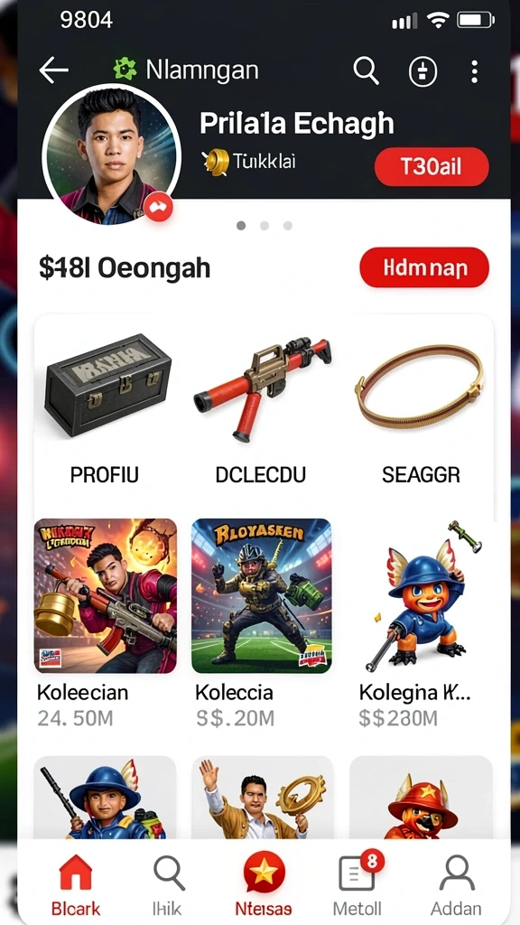 Grafis yang menakjubkan dan penuh warna.