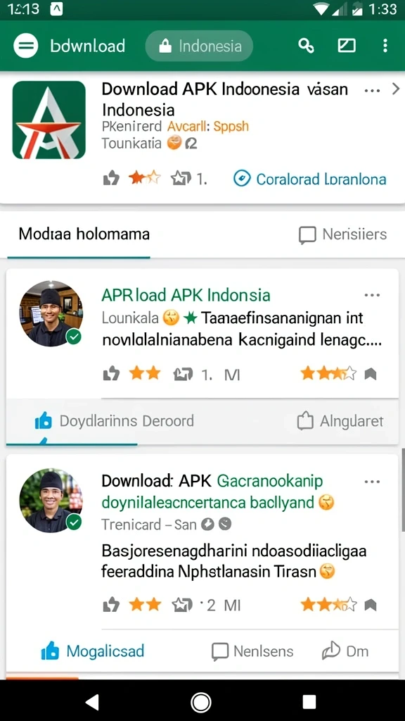 Tampilan antarmuka yang menarik dan mudah digunakan.