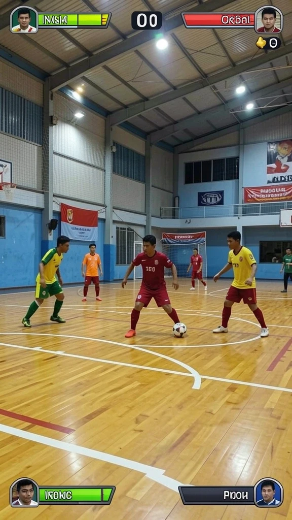 Beragam karakter dengan kemampuan unik untuk dipilih.