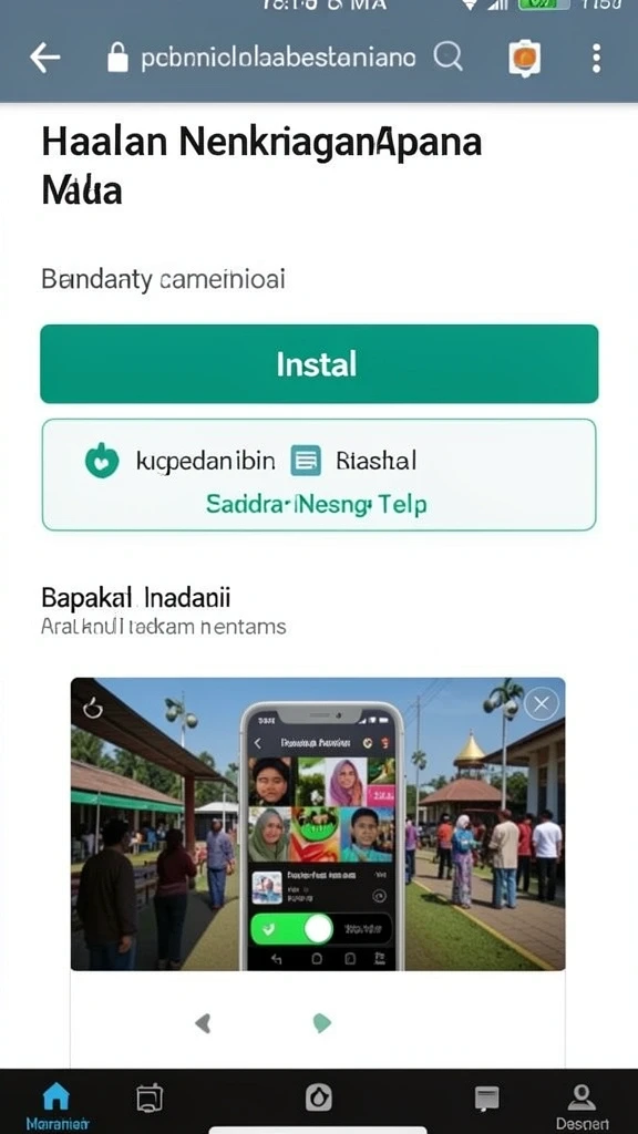 Fitur sosial untuk berinteraksi dengan teman.