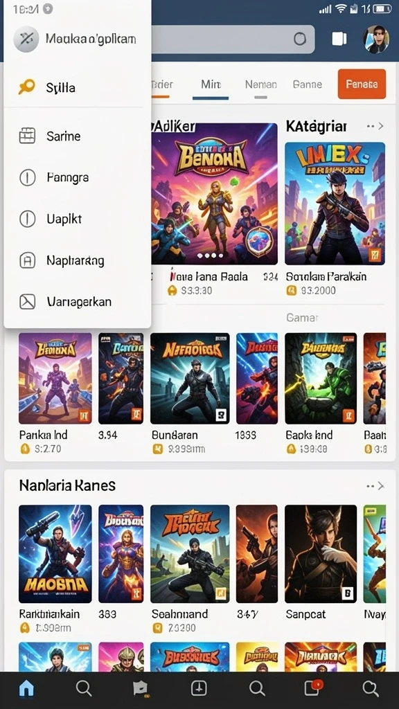 Tampilan antarmuka yang intuitif dan ramah pengguna.