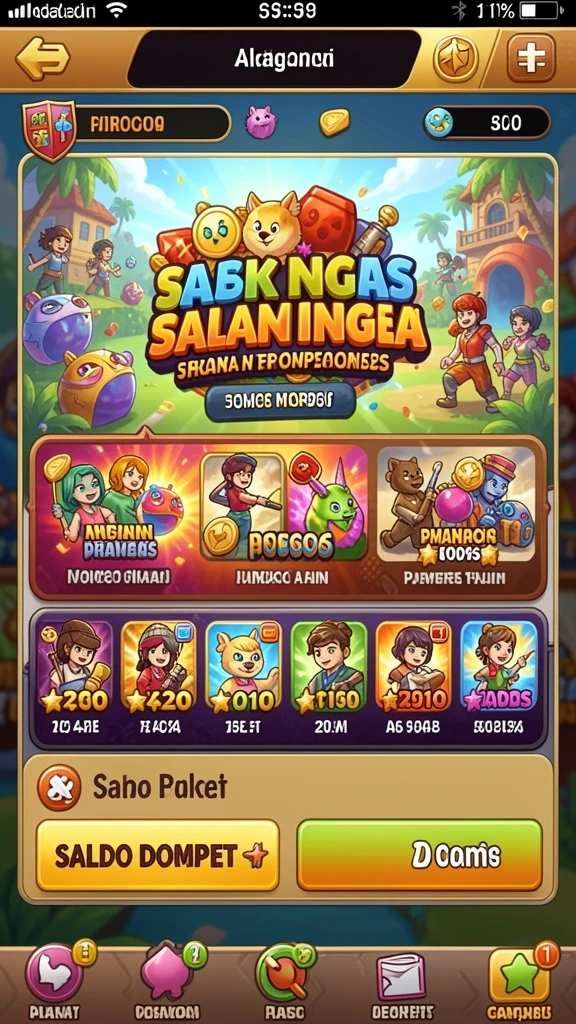 Tampilan antarmuka yang menawan dan mudah dinavigasi.