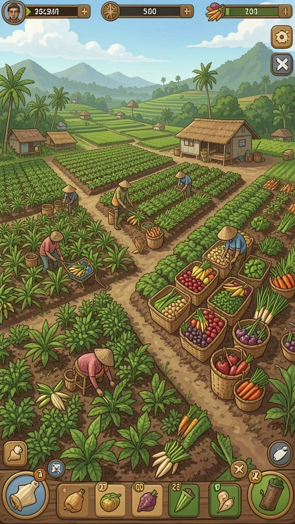 Level dan tantangan yang bervariasi setiap minggunya.