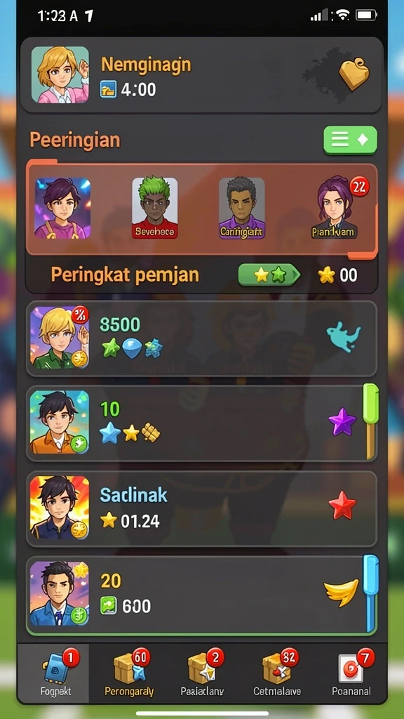 Beragam tema slot yang dapat dipilih pemain.