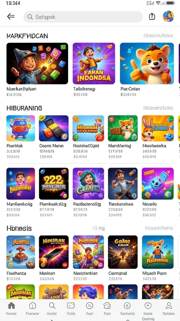 Beragam pilihan permainan judi yang menarik.