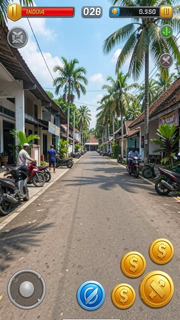 Mode permainan kompetitif yang seru.