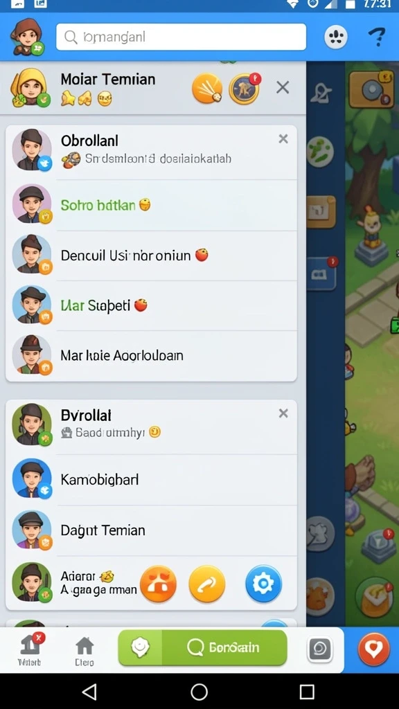 Momen kemenangan yang mendebarkan ditampilkan dalam screenshot ini.