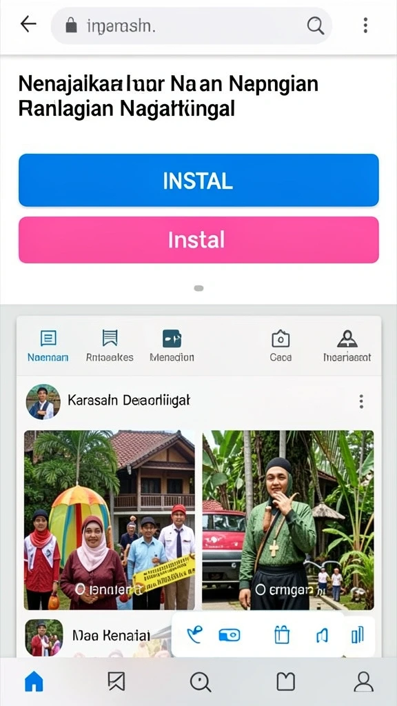 Gambar antarmuka permainan UT77 yang intuitif.