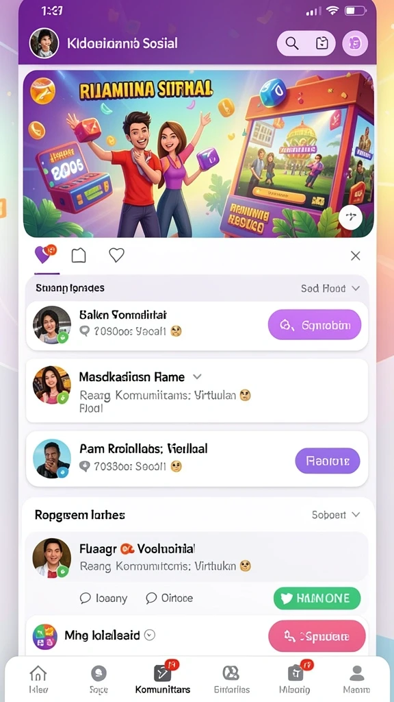 Karakter unik dalam UT77 siap beraksi.
